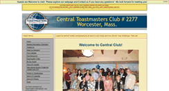 Desktop Screenshot of centraltoastmasters.org